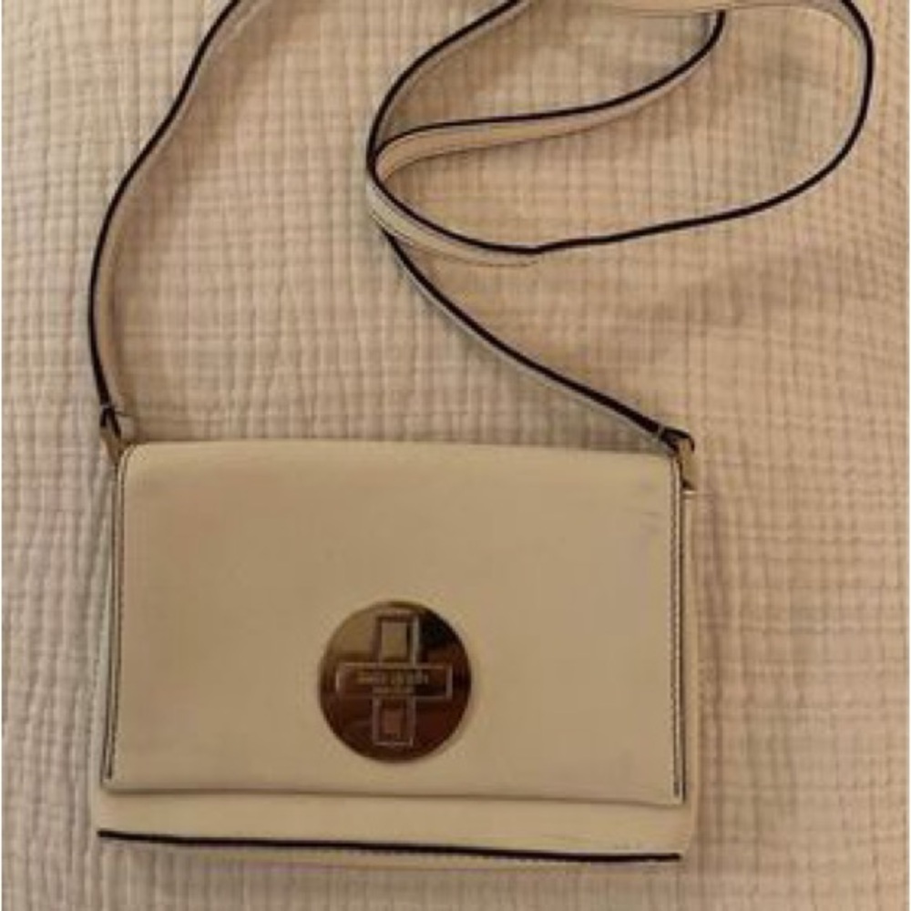 Kate Spade Chic White Crossbody Bag